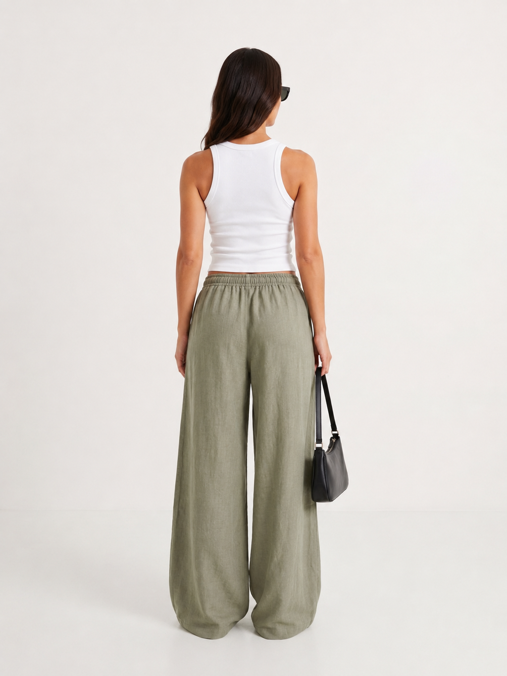 Matcha Linen Pants