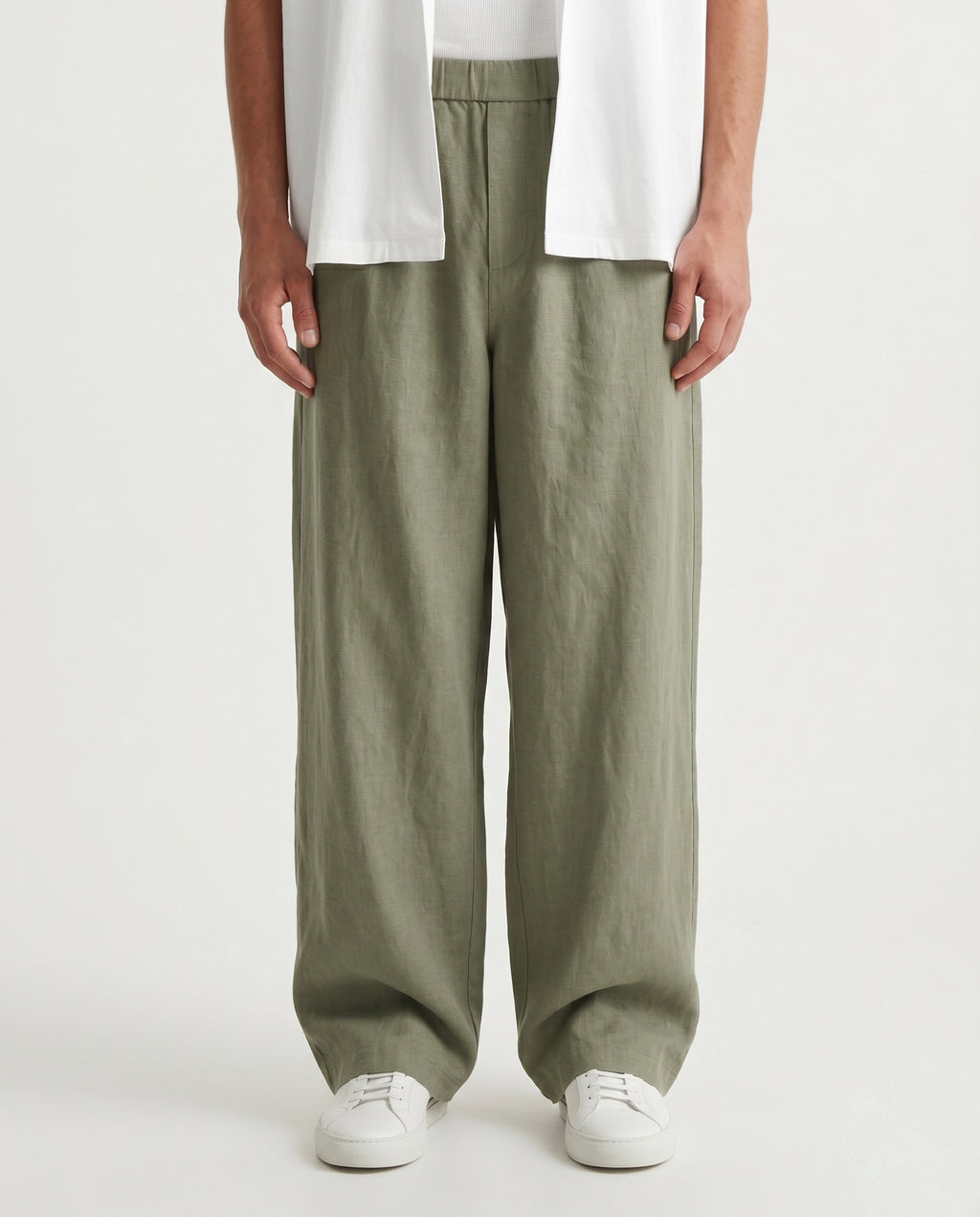 Matcha Linen Pants