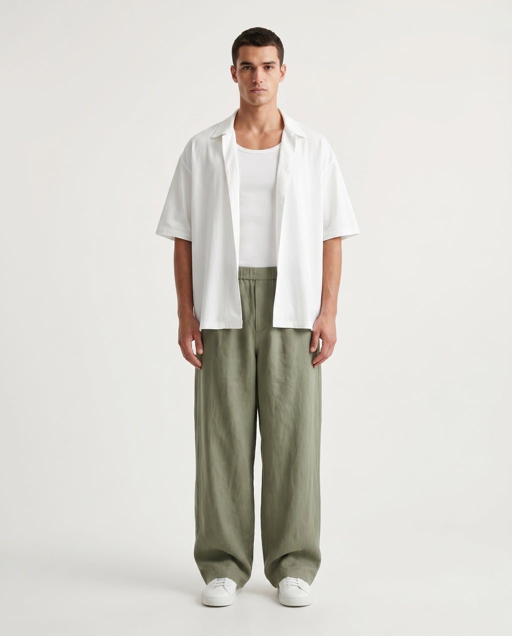 Matcha Linen Pants