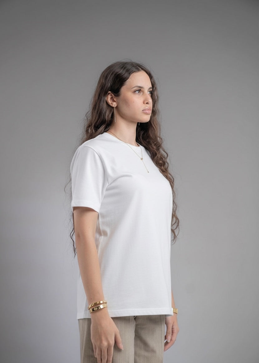 Off white Heavy weighted unisex T shirt