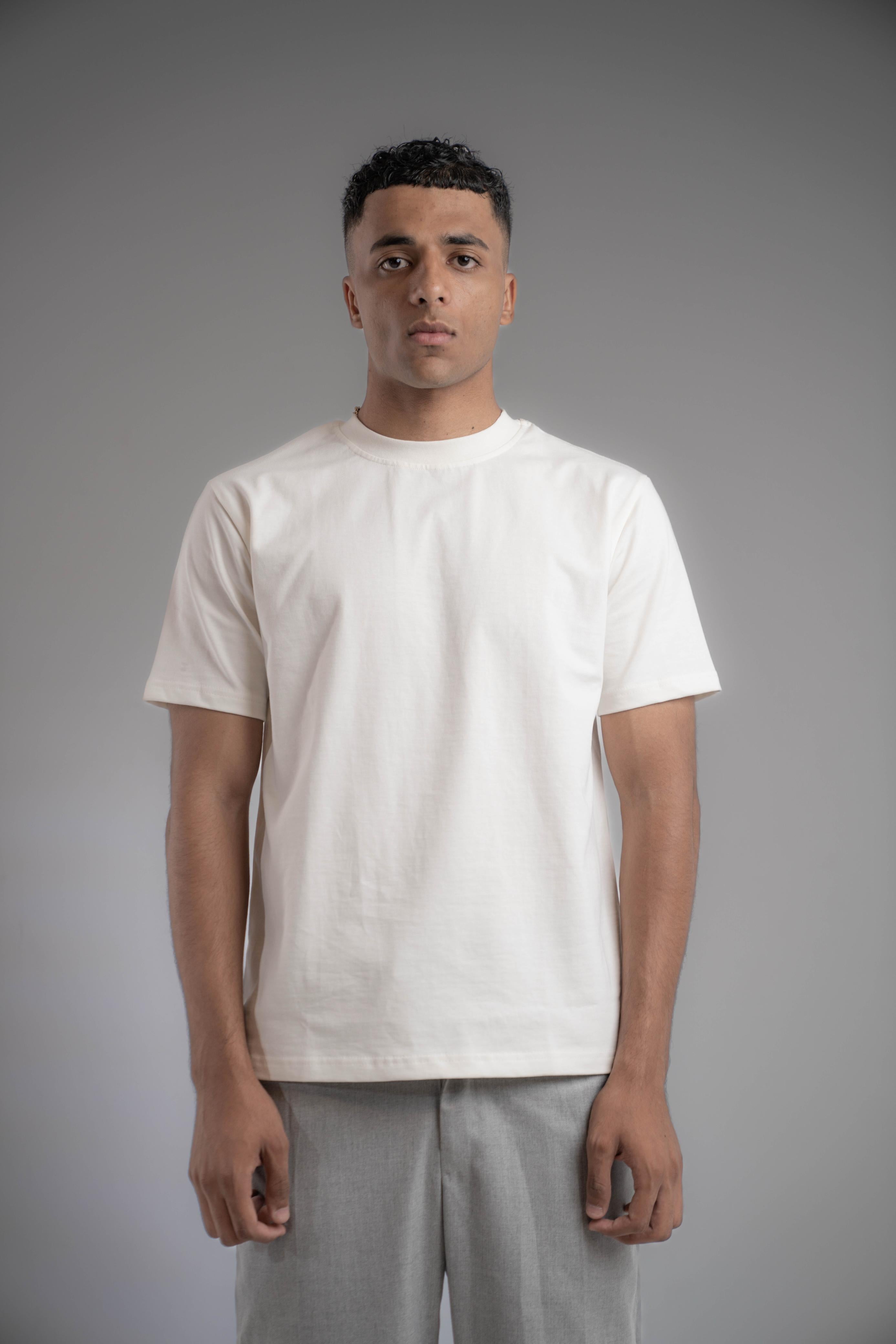 Off white Heavy weighted unisex T shirt